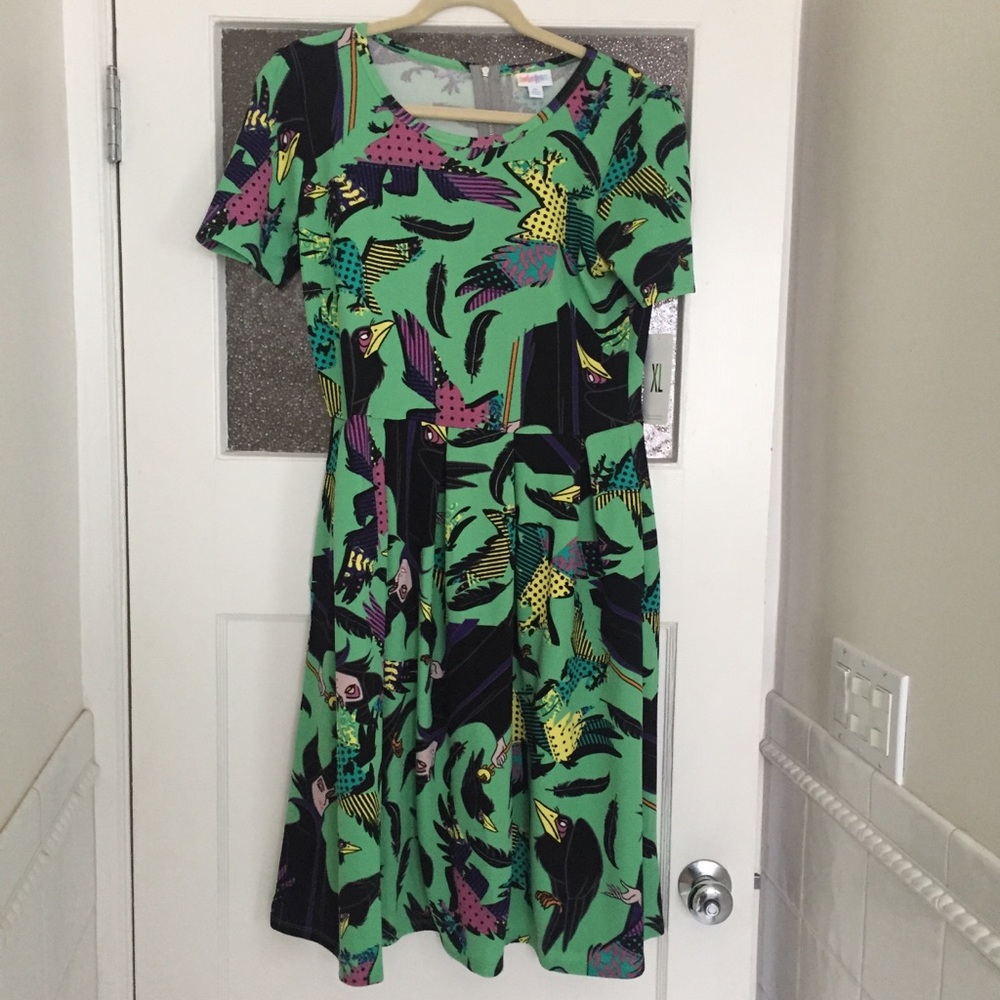 LuLaRoe Disney XL Amelia BNWT! Malificent!